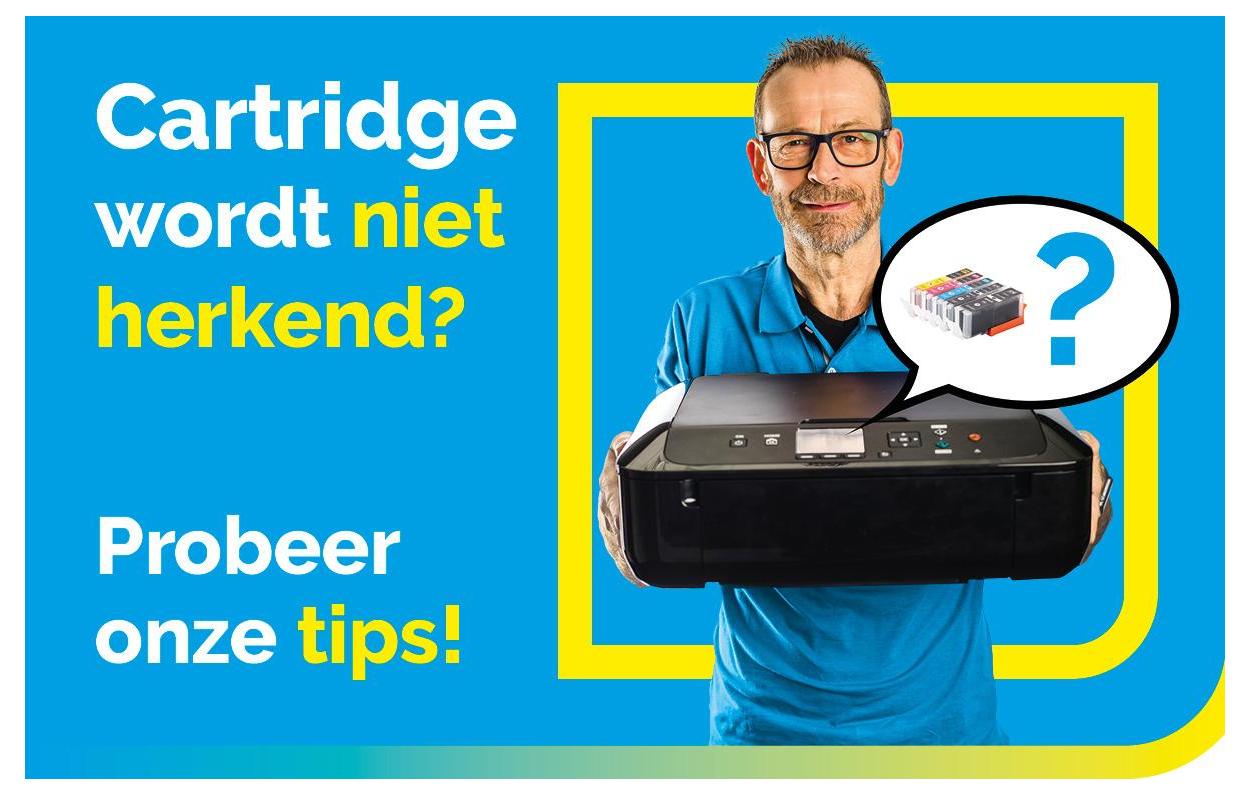 Cartridge wordt niet herkend