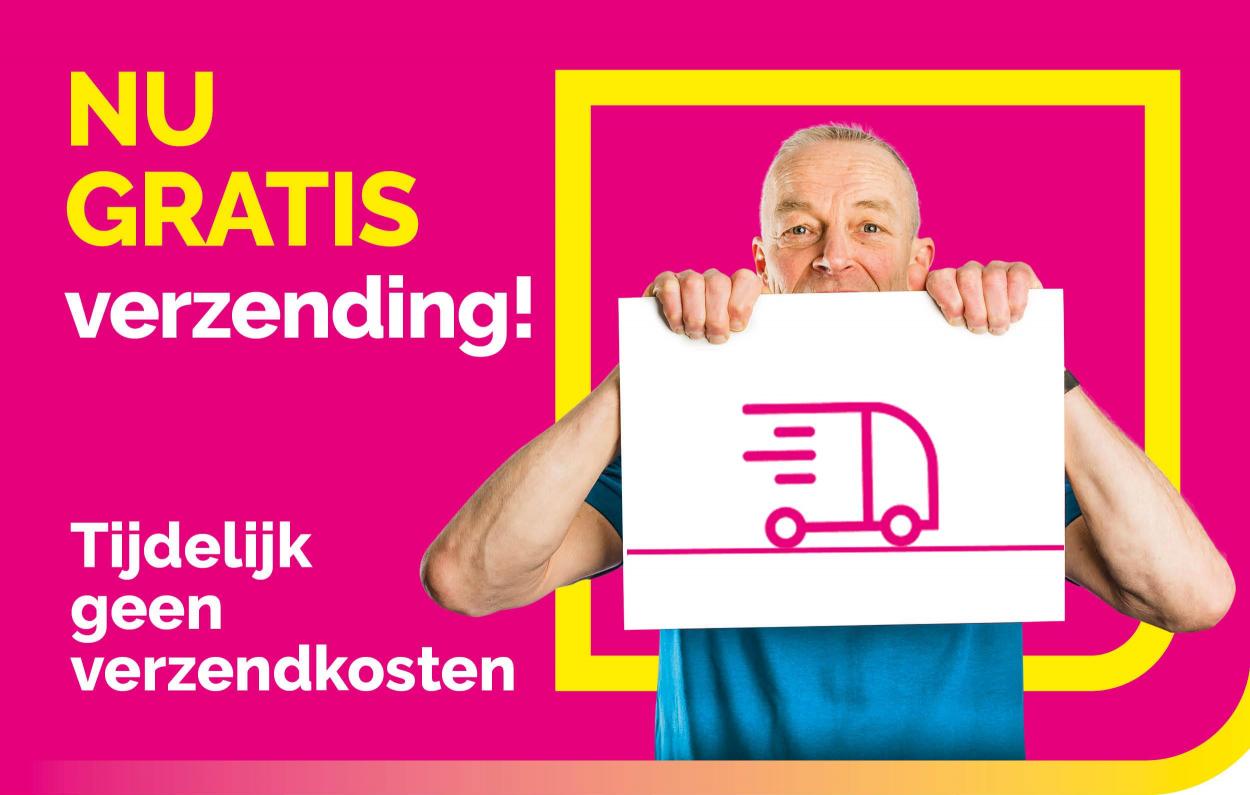 GRATIS verzending op inkt en toners