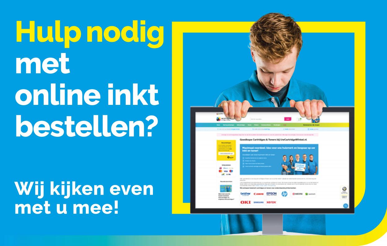 Inkt online bestellen - UwCartridgeWinkel.nl