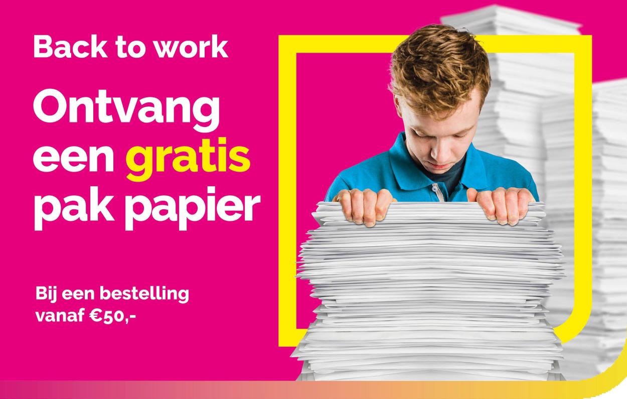 Gratis pak papier