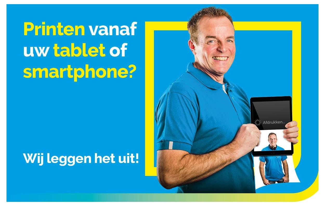 Printen vanaf smartphone en tablet