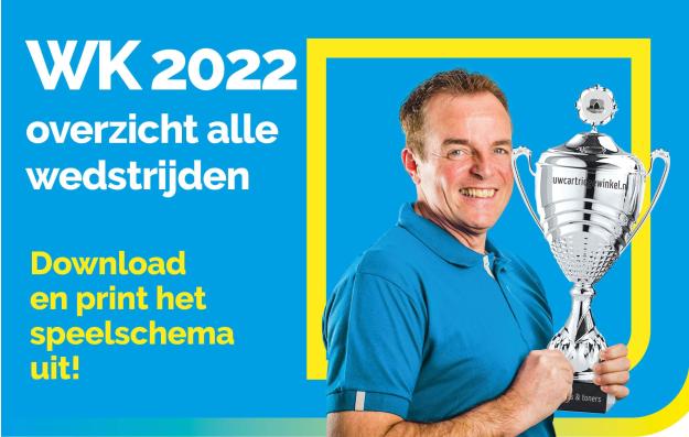 WK 2022 speelschema printen
