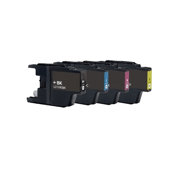 Huismerk Brother LC-1240 multipack (zwart + 3 kleuren)