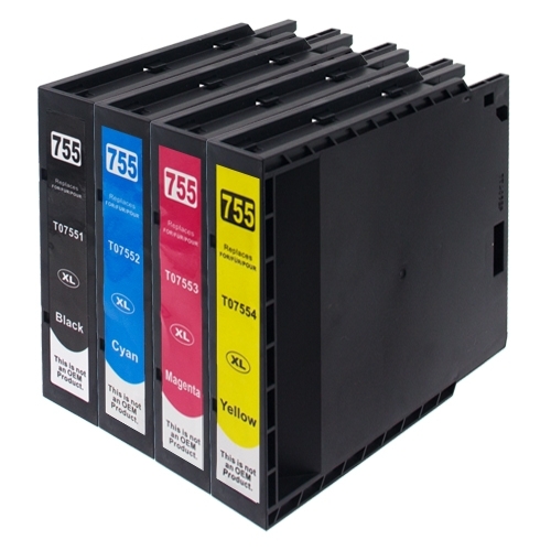 Huismerk Epson T7551 - T7554 multipack (zwart + 3 kleuren)