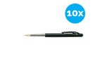 10 x Balpen Bic M10 zwart