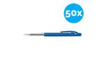 50 x Balpen Bic M10 blauw