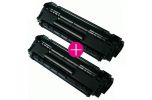 2 x Huismerk Canon FX-10 zwart