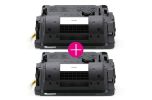 2 x Huismerk HP 90X (CE390X) zwart