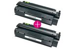 2 x Huismerk HP 24A (Q2624A) zwart