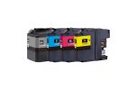 Huismerk Brother LC-12E multipack (zwart + 3 kleuren)