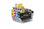 Huismerk Brother LC-422 XL voordeelset (4 inktcartridges)