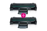 2 x Huismerk Samsung MLT-D1082S (ML-1640) zwart