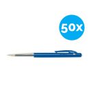 50 x Balpen Bic M10 blauw