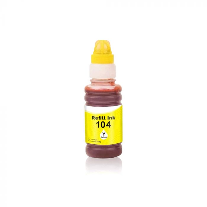 Huismerk Epson 104 XL geel main product photo