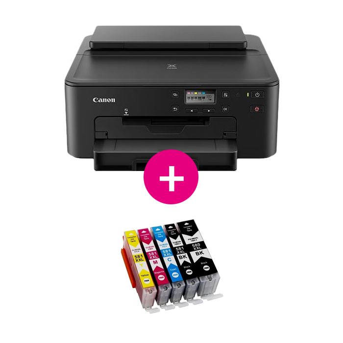Canon PIXMA TS705a + Huismerk Canon PGI-580 XXL + CLI-581 XXL multipack main product photo