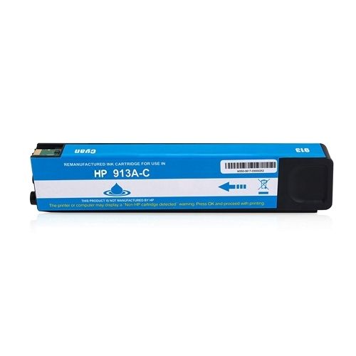 Huismerk HP 913A cyaan main product photo