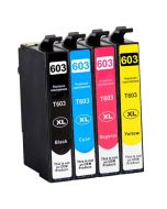 Huismerk Epson 603XL multipack (zwart + 3 kleuren)