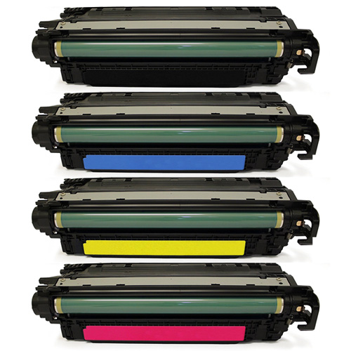 Huismerk HP 504X (CE250X-CE253A) multipack (zwart + 3 kleuren)
