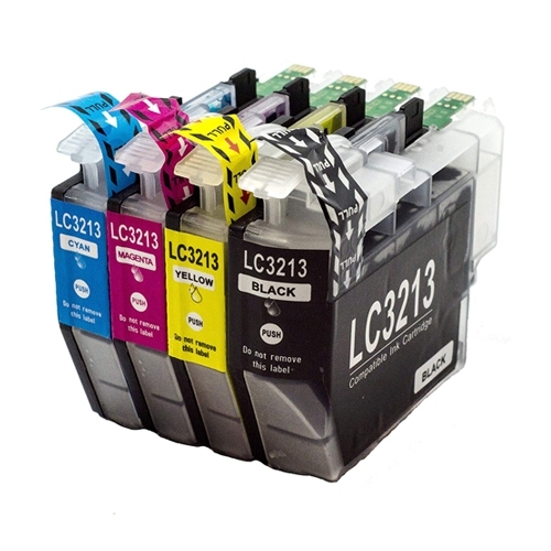 Huismerk Brother LC-3213 XL multipack (zwart + 3 kleuren)