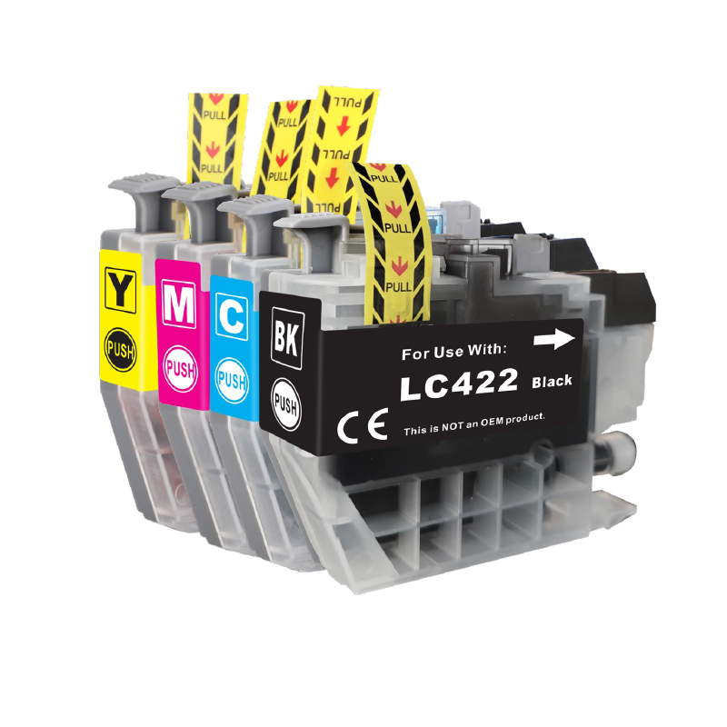 Huismerk Brother LC-422 XL voordeelset (4 inktcartridges)