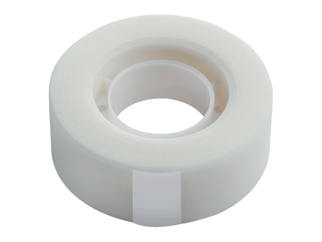 Plakband Quantore 19mm x 33m onzichtbaar (6 stuks)