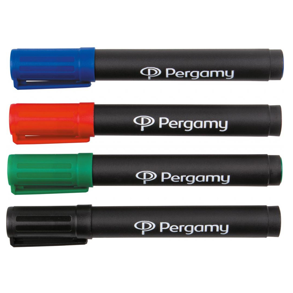 Permanent markers - set van 4 stuks