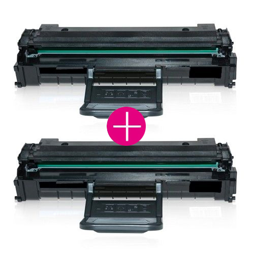 2 x Huismerk Samsung MLT-D1082S (ML-1640) zwart