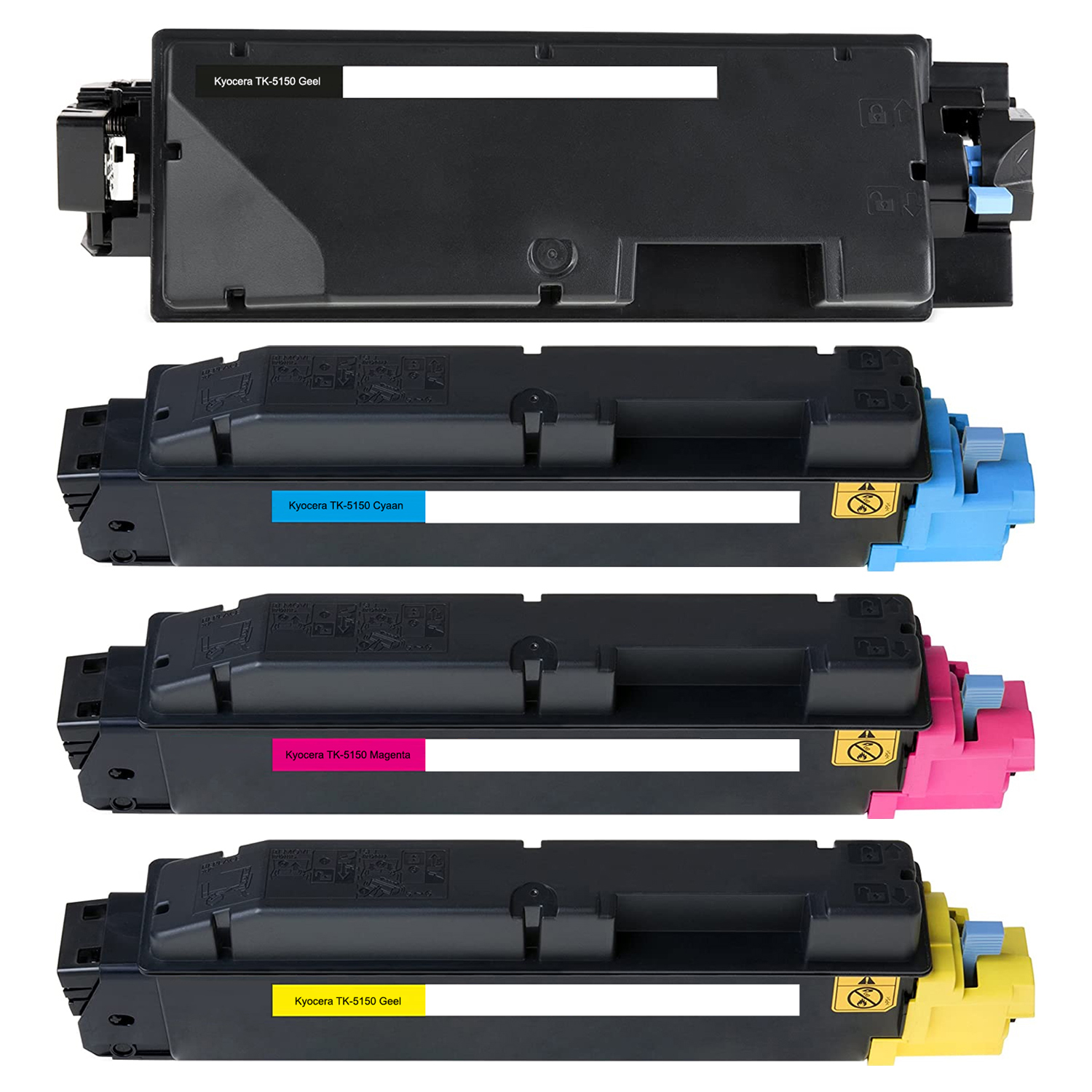 Huismerk Kyocera TK-5150 multipack (zwart + 3 kleuren)