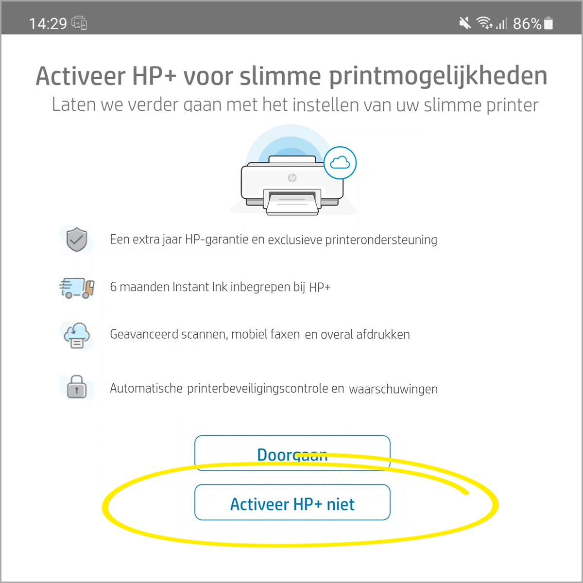 HP+ met 'slimme' printmogelijkheden